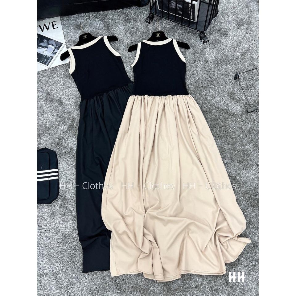VÁY ĐI CHƠI, VÁY MAXI YẾM PHA CỰC HOT
