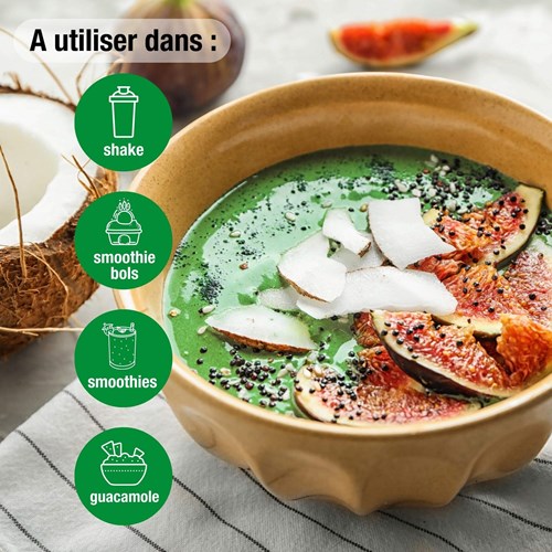 Bột tảo xoắn spirulina hữu cơ Purasana 200g