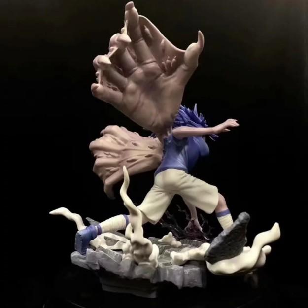 Mô hình Naruto Uchiha Sasuke Big Hand Curse cực kì sắc nét màu da thật loại 1