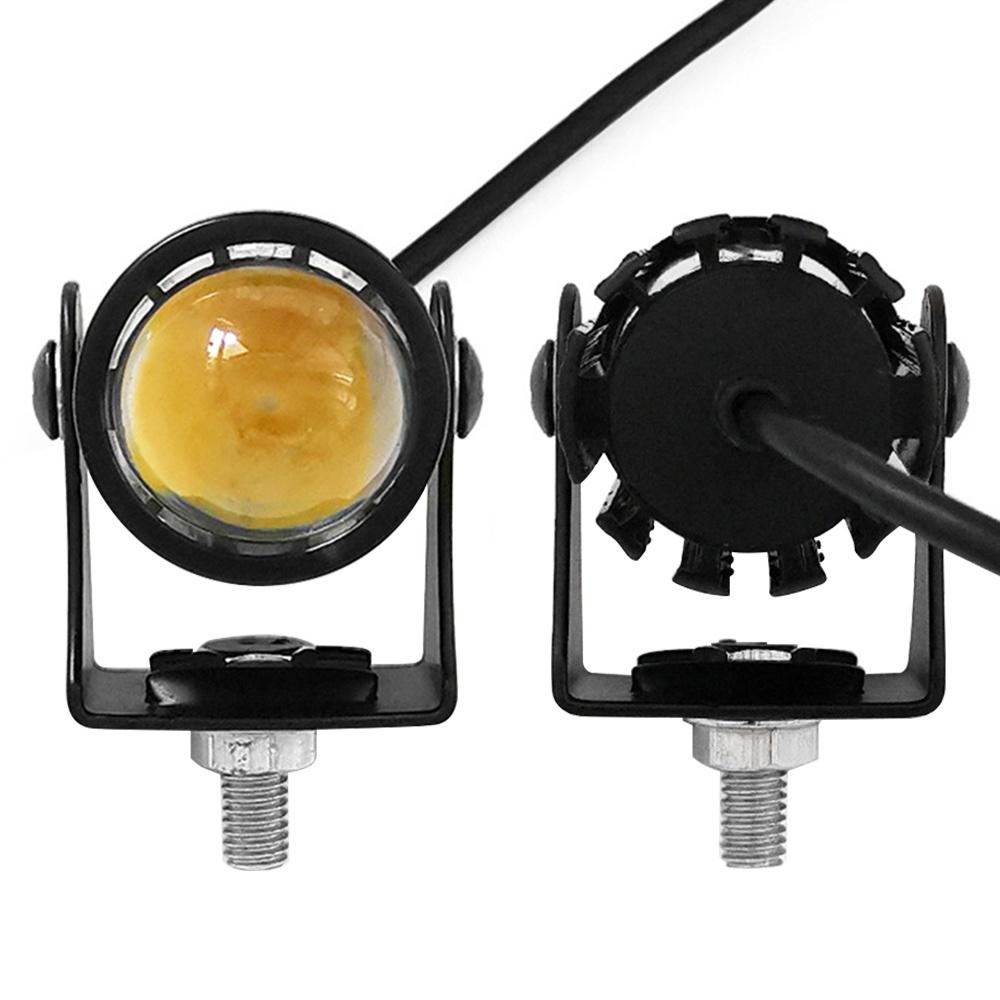 Đèn pha LED hai màu sắc cho xe máy Cafe Racer