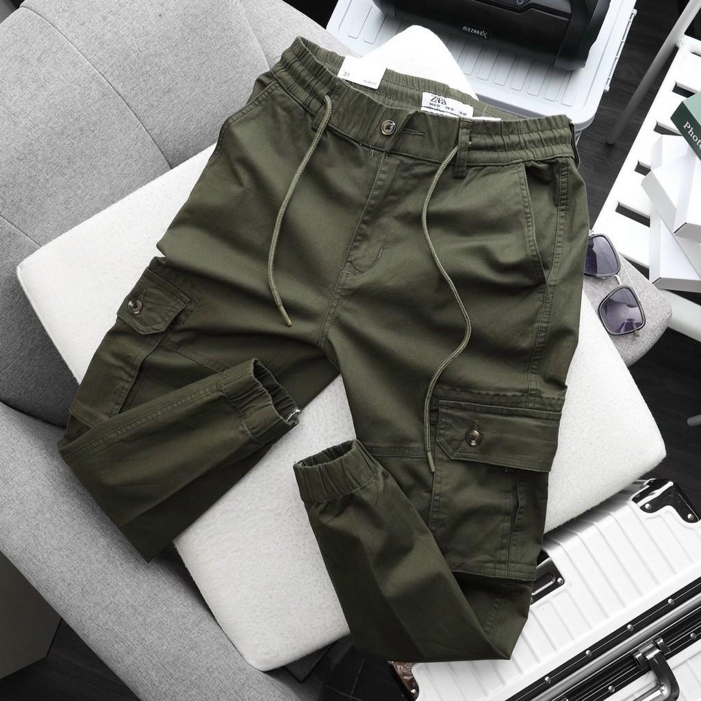 Quần jogger dã ngoại_du lịch - đen