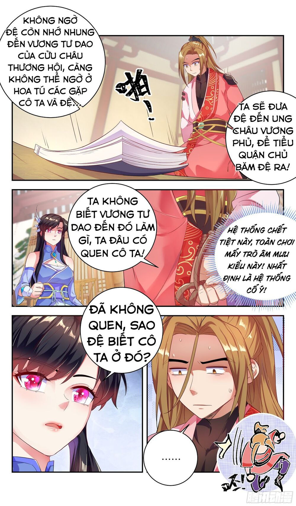 hệ thống ép ta làm nhân vật phản diện chapter 42 8