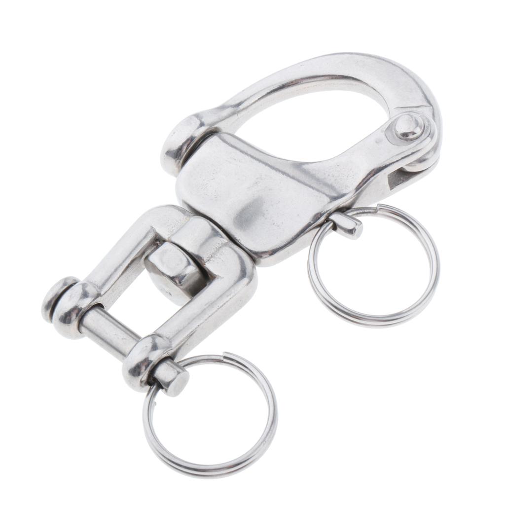 Wear Resistant Swivel Snap Shackle Kayak Yacht Quick Release Buckle
