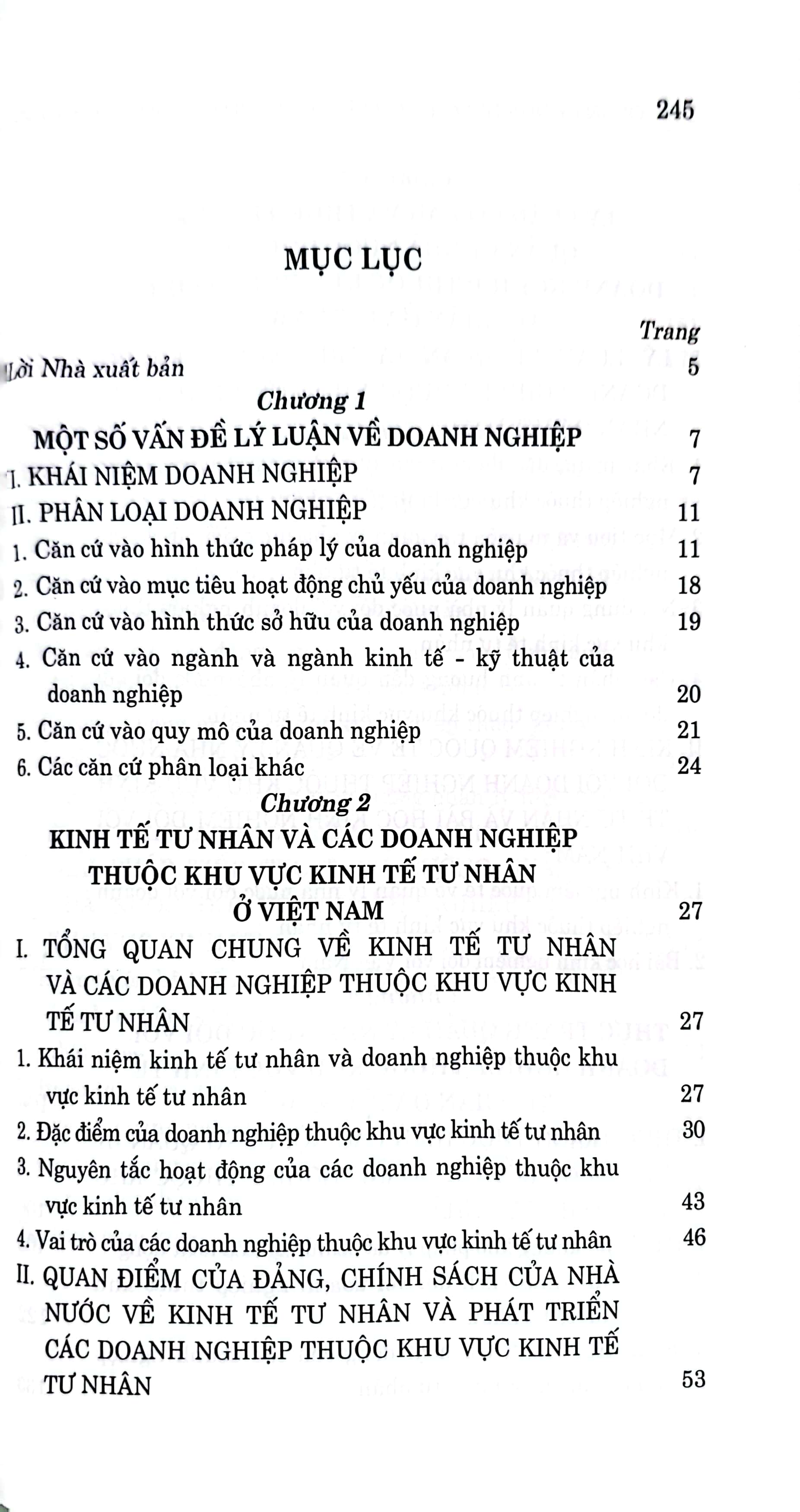 Quản lý nhà nước đối với doanh nghiệp thuộc khu vực kinh tế tư nhân ở Việt Nam hiện nay