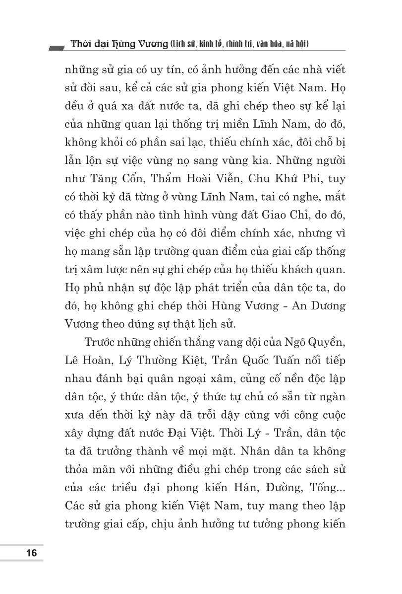 Thời đại Hùng Vương (Lịch sử - Kinh tế - Chính trị - Văn hóa - Xã hội) bản in 2025