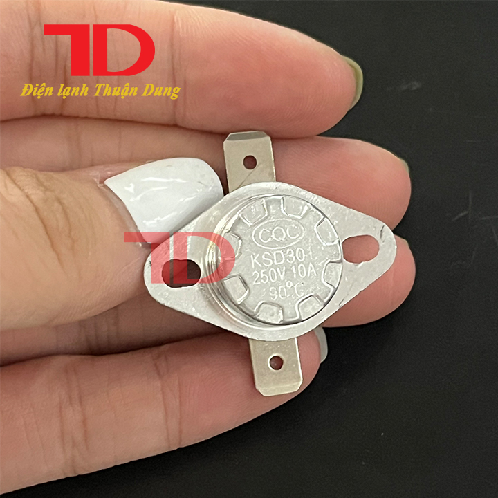 Rơ le (Relay) nhiệt, sò nhiệt-10A-250V dùng để bảo vệ thiết bị khỏi bị quá nhiệt  (ấm nước, cây nóng lạnh...), Hàng nhập khẩu, Điện lạnh Thuận Dung