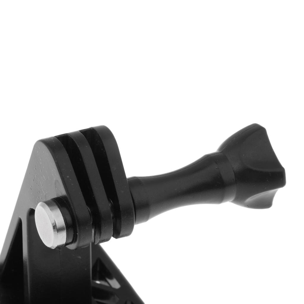 Nylon Helmet Mount Adapter Bracket for Sports Camera Outdoor Hunting Black