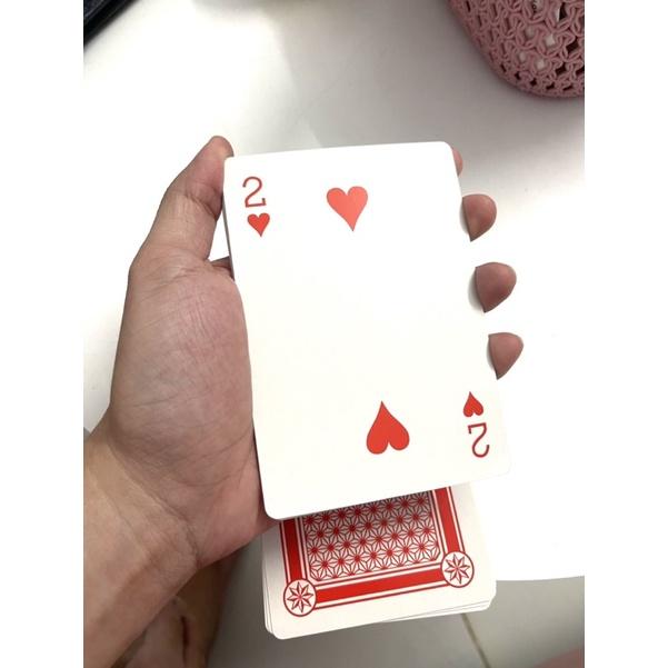 Bộ bài poker khổng lồ gấp 2 lần