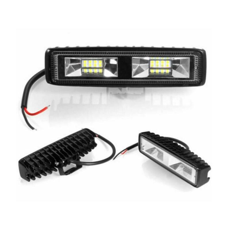 Bộ 2 Đèn LED Bar Pha siêu sáng cho ô tô 12v-24v 2x48w