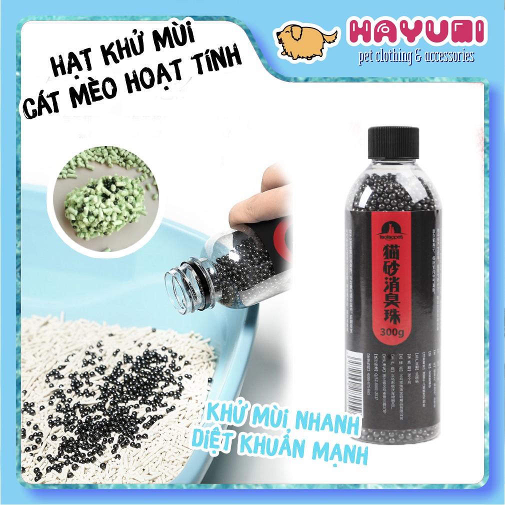 HẠT KHỬ MÙI CÁT MÈOTHAN HOẠT TÍNH ION BẠC 250ml