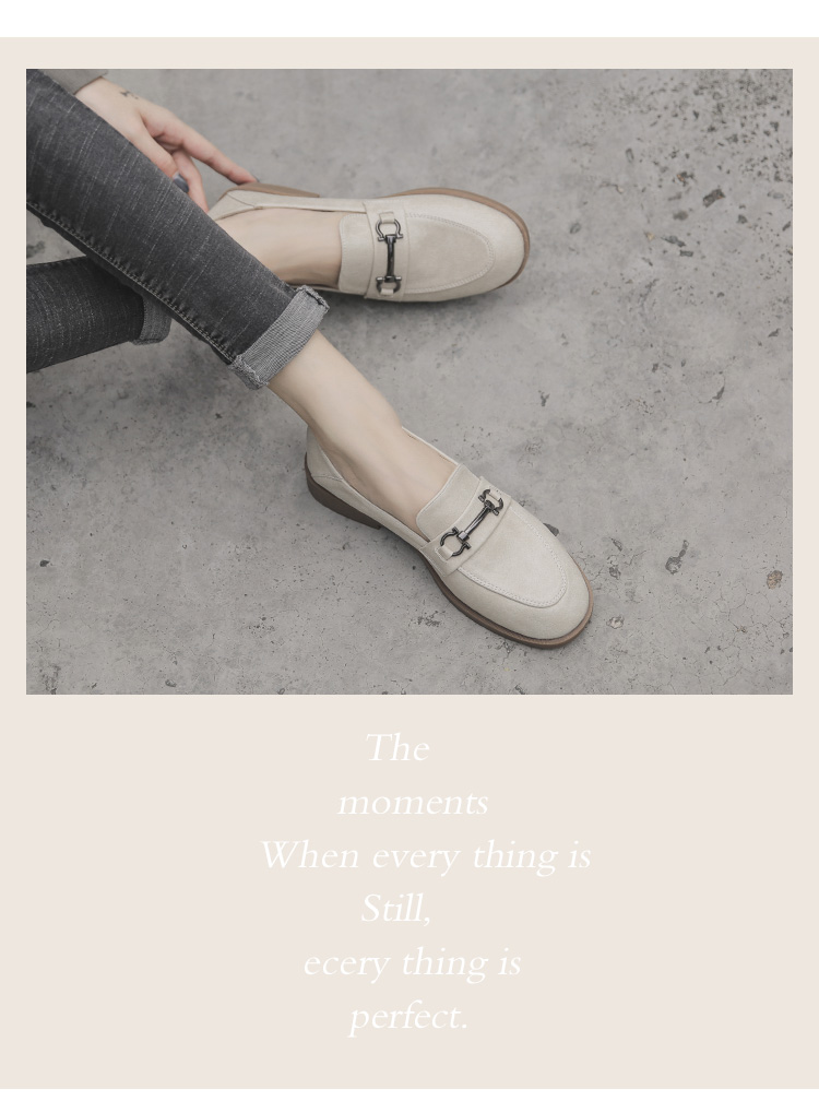 Giày Loafer Moca Nữ Da Mềm Màu Đen Nude Sáng Dáng Bệt Thấp Mềm Mại - Phong Cách Hàn Quốc Cao Cấp Có Sẵn Freeship