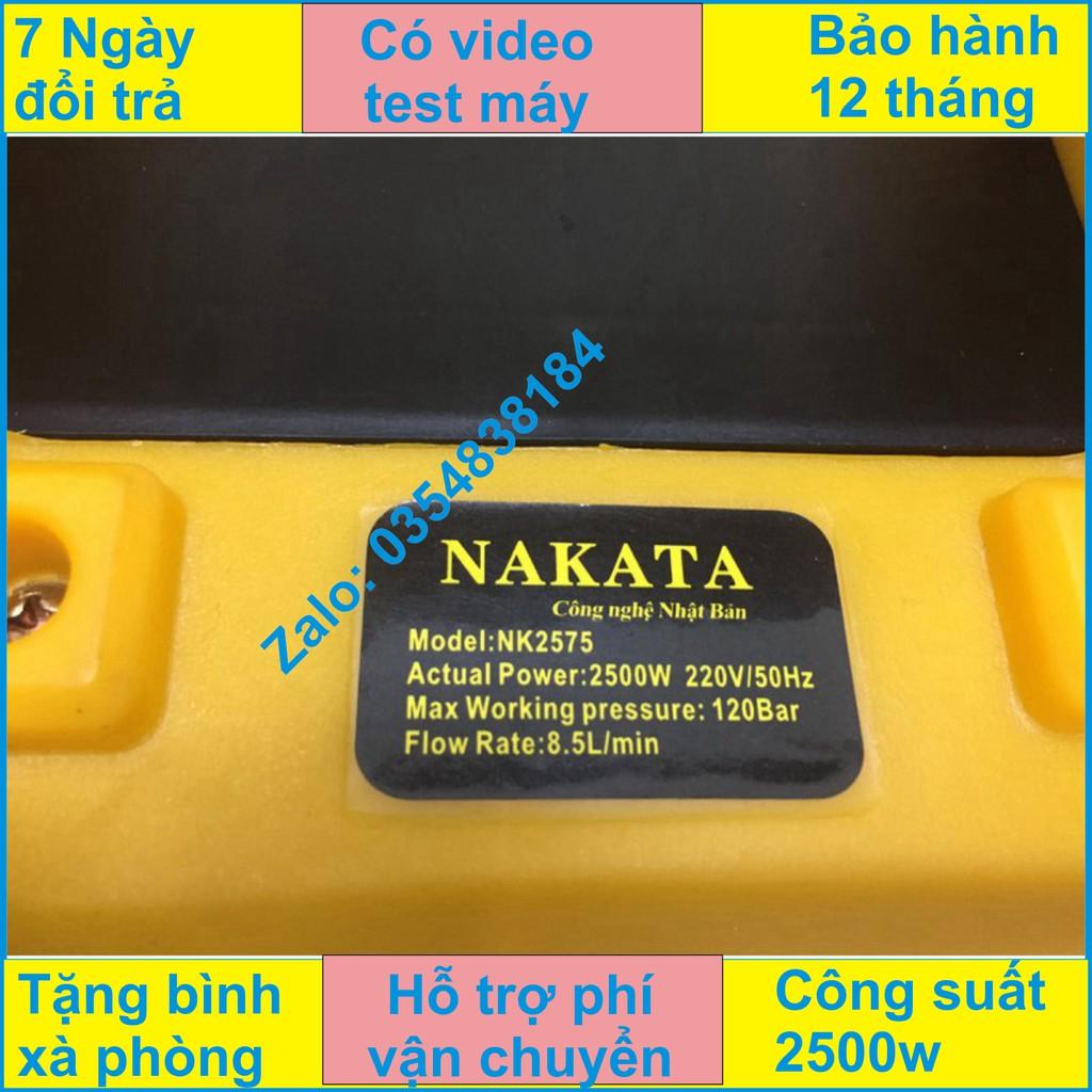 Rửa xe công xuất NAKATA 2500w - Hàng mới về