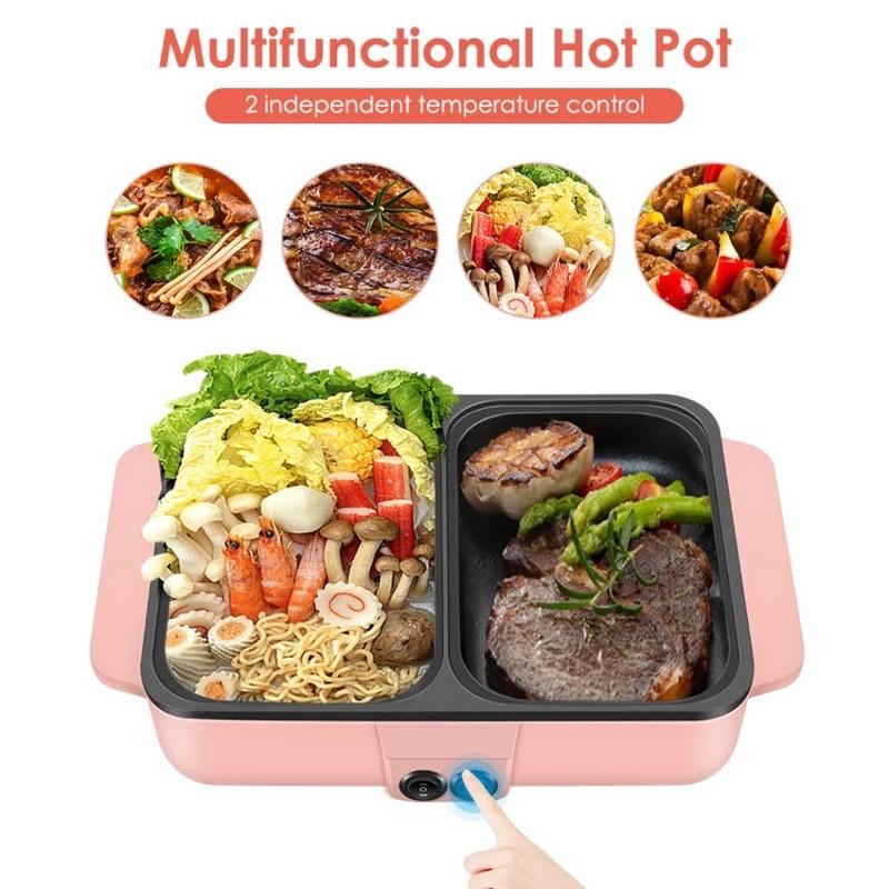 Nồi lẩu-nướng 2in1 tiện dụng