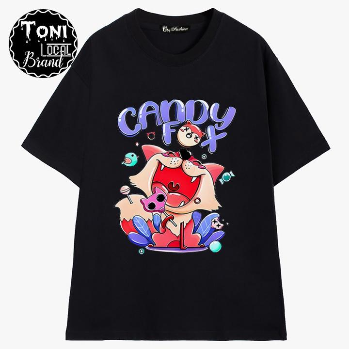 ( ) ÁO THUN Tay Lỡ CANDY Local Brand Unisex Cotton 100 Form Rộng Nam Nữ (AT3060L - Kèm Video Ảnh Thật)