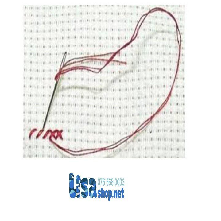 Tranh thêu chữ thập ĐỨC MẸ BỒNG CON 47x55cm chưa thêu lv3334
