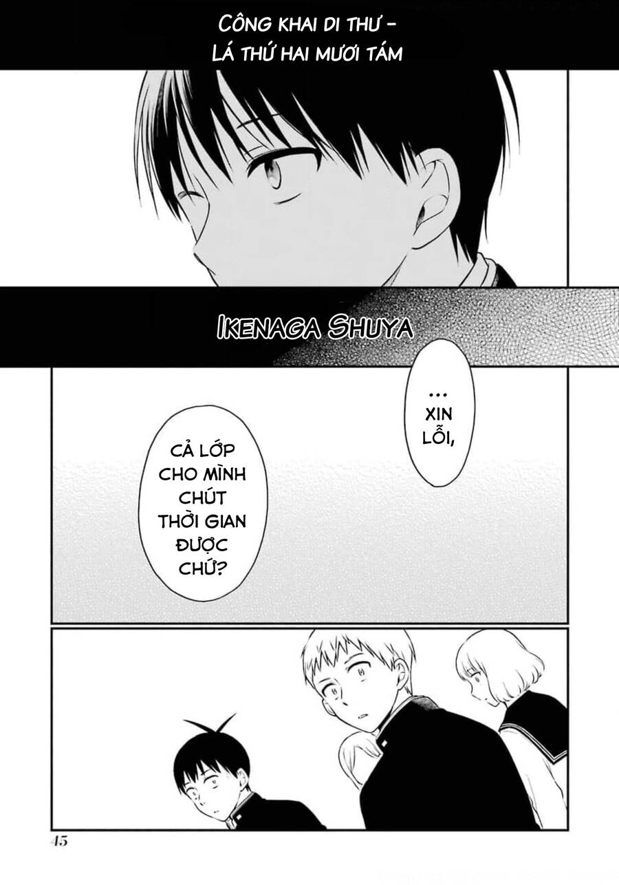 di thư trên bàn chapter 40 16