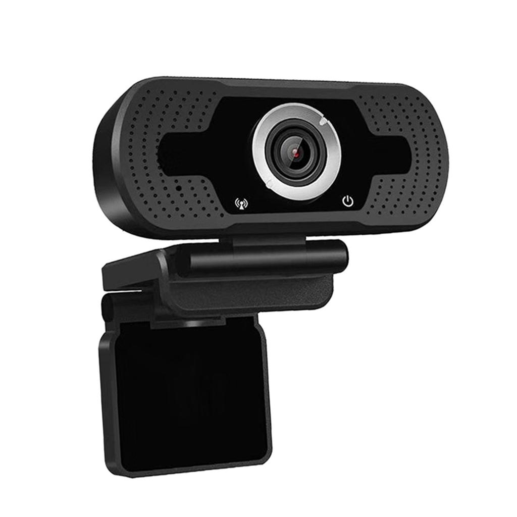 1080P Webcam with Microphone, HD PC Webcam Laptop Plug and Play USB Webcam Streaming Computer Web Camera for Video Calling Recording Conferencing