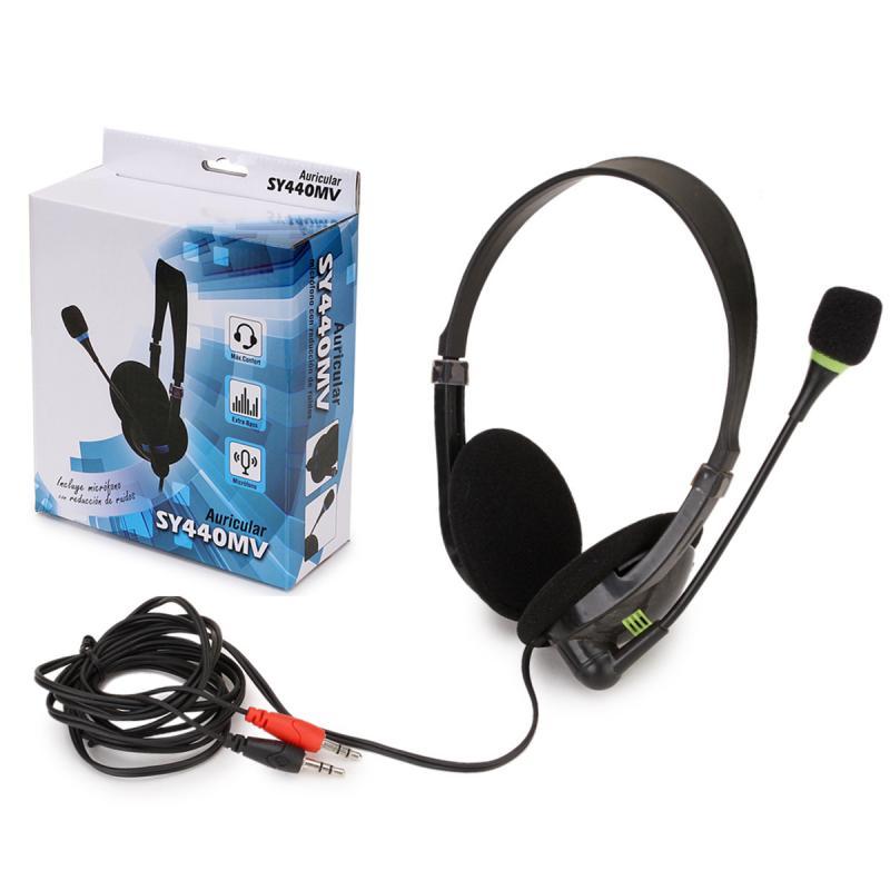 3.5Mm Giao Diện USB Gắn Đầu Tai Nghe Chơi Game Máy Tính Laptop Máy Tính Earphon Có Micro Tiếng Ồn Xuống Nghe Có Dây tai Nghe