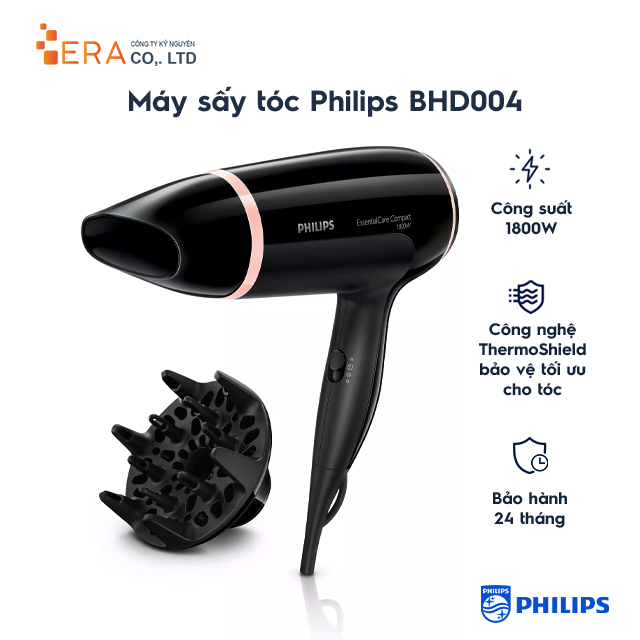 Máy Sấy Tóc Philips BHD004/00 Hàng Chính Hãng