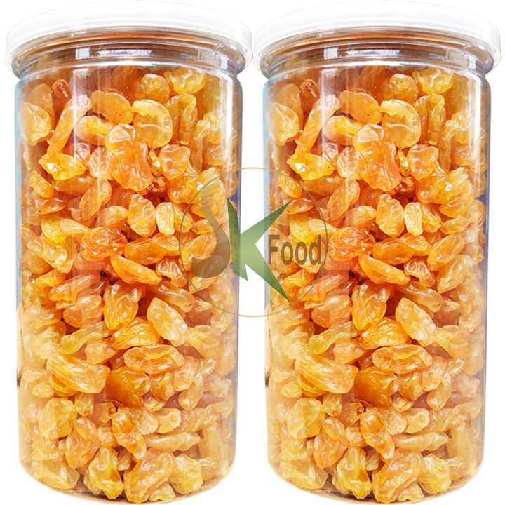 Nho Khô Nhập Khẩu Cao Cấp Thương Hiệu SK FOOD - 1Kg 2 Hũ