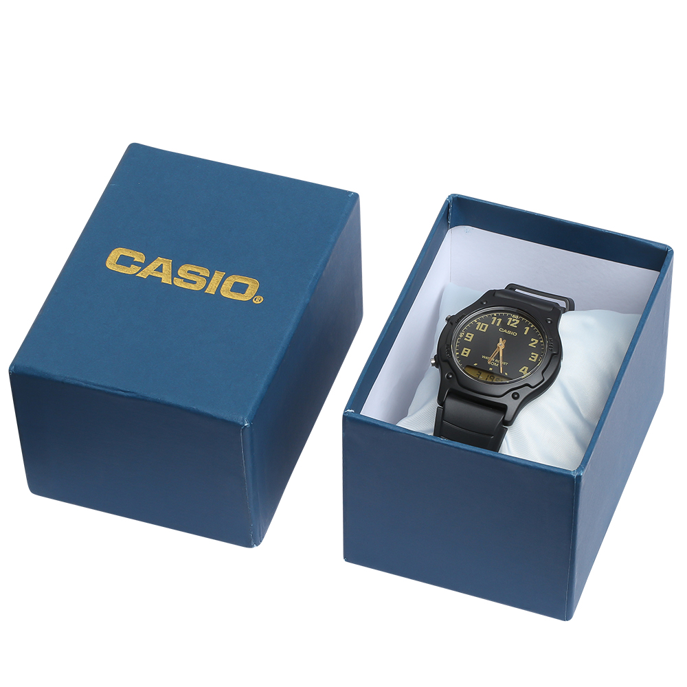 Đồng hồ unisex dây nhựa Casio AW-49H-1BVDF