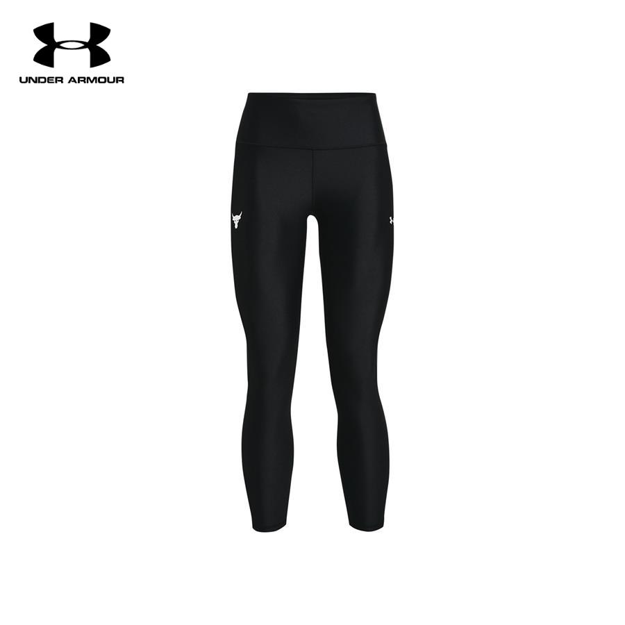 Quần legging thể thao nữ Under Armour Project Rock HeatGear Ankle - 1361067-001