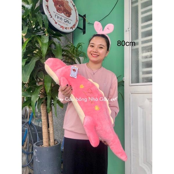 Gấu bông ôm khủng long Love dễ thương, cực mềm mịn