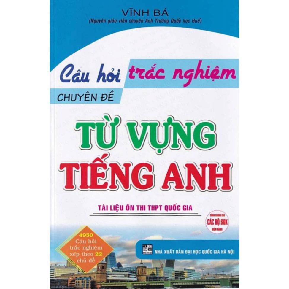 Sách- Câu Hỏi Trắc Nghiệm Chuyên Đề Từ Vựng Tiếng Anh ( ha)