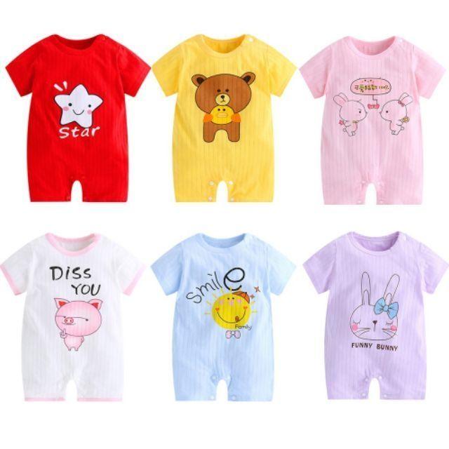 Body đùi cotton giấy cho bé