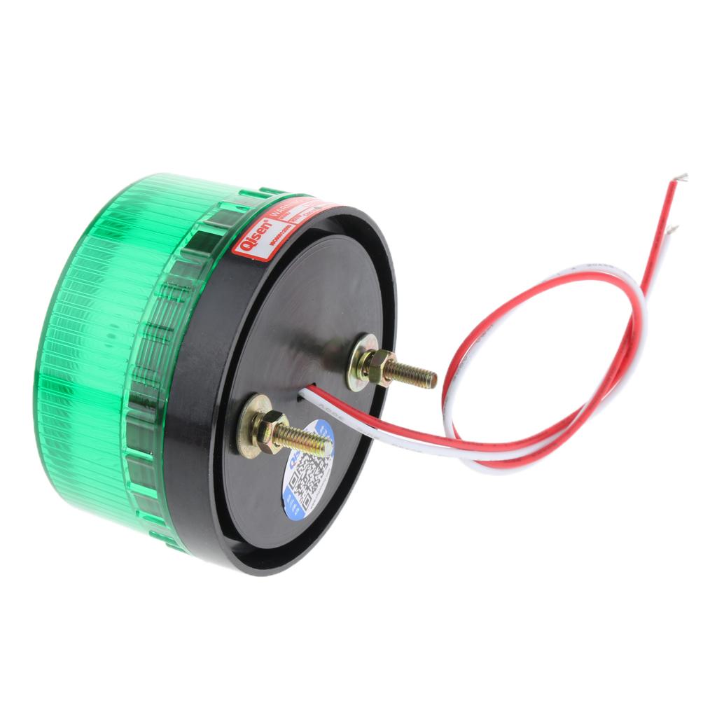 24V Flash Nhấp Nháy/Luôn Cảnh Báo Tín Hiệu Tròn Đèn Hiệu Đèn Xanh