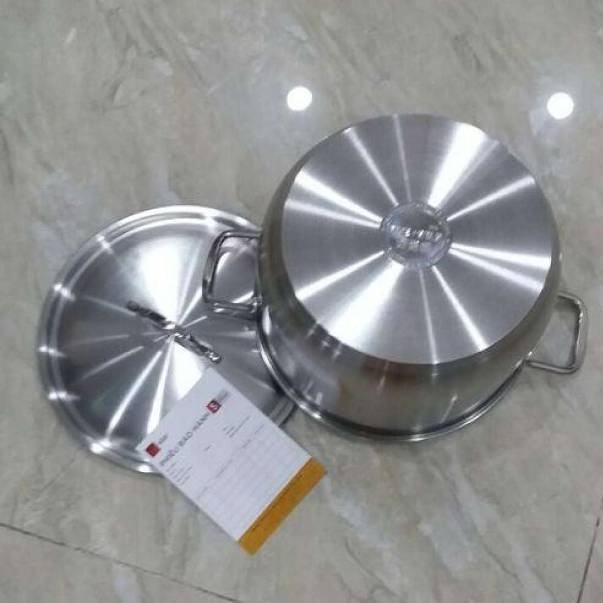 Nồi Luộc Gà Inox 3 Đáy Inox Fivestar , tặng 1 vá canh