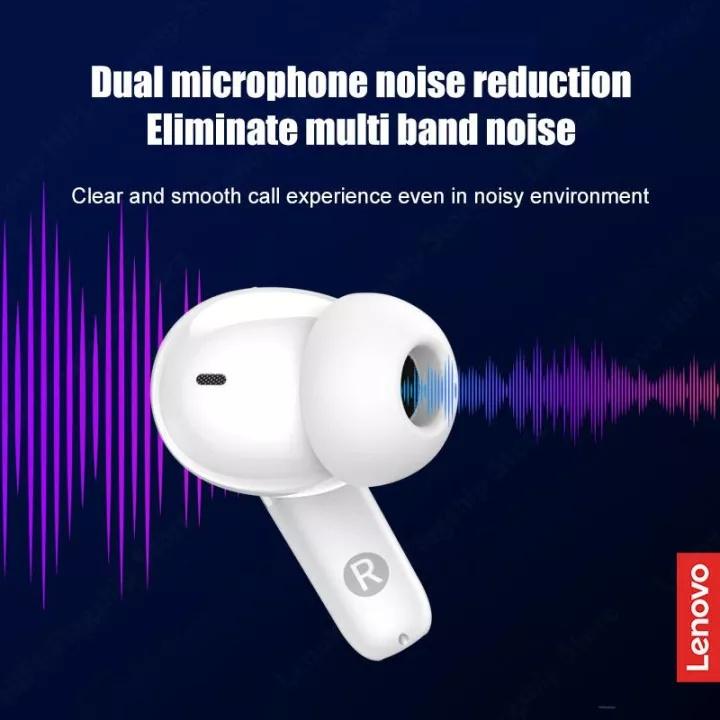 Tai Nghe Nhét Tai Không Dây Lenovo LP3 TWS Bluetooth 5.2 Kèm Mic Phong Cách Thể Thao-Hàng chính hãng