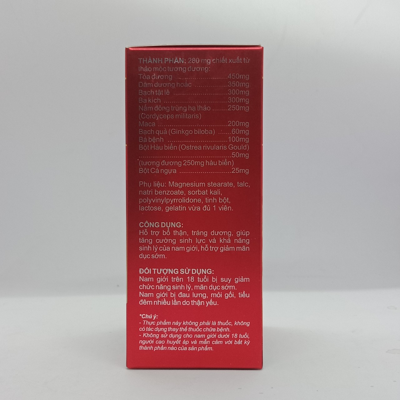 Viên Uống SINH LỰC FOR MAN - Giúp Bổ Thận, Tăng Cường Sinh Lực- Giảm Tiểu Đêm