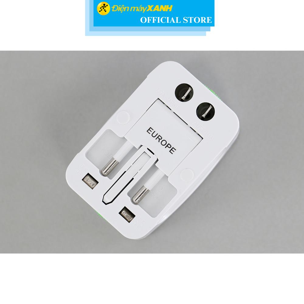Adapter du lịch Điện Quang TV-01 - Hàng Chính Hãng