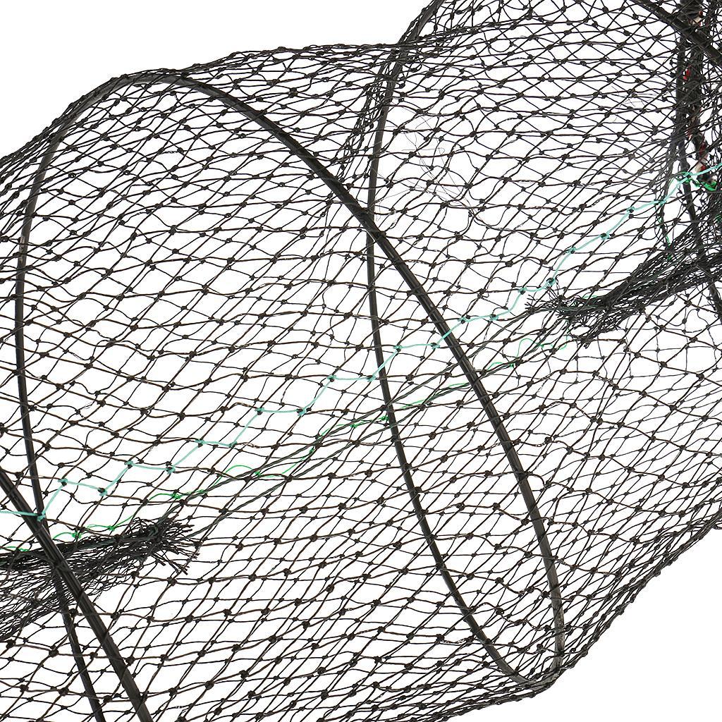 Foldable Fishing Net Trap Cast Dip Net Cage for Fish Shrimp Minnow Crayfish Crab