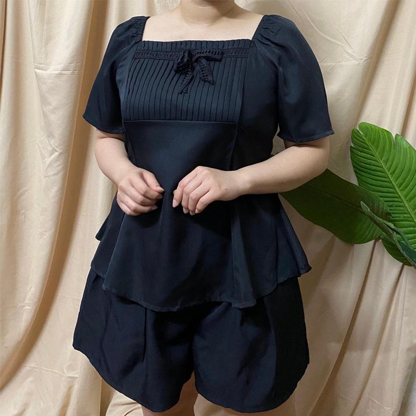 Set Bigsize bộ xếp ly ngực 727 ChubbyBigsize