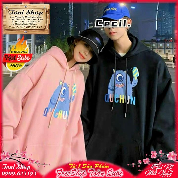 ÁO HOODIE - ÁO KHOÁC NỈ NGOẠI QUCHUN