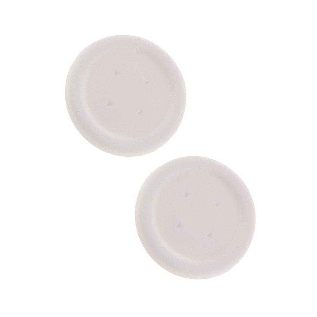 1 Pair Round D-pad Direction Cross Key Cap Buttons for Microsoft One Controller - White