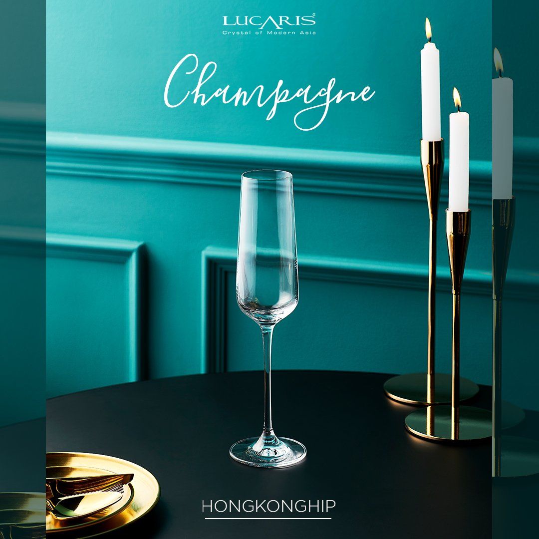 Bộ 6 Ly Hongkong Champagne S04cp09 - 270ml Hàng Chính Hãng