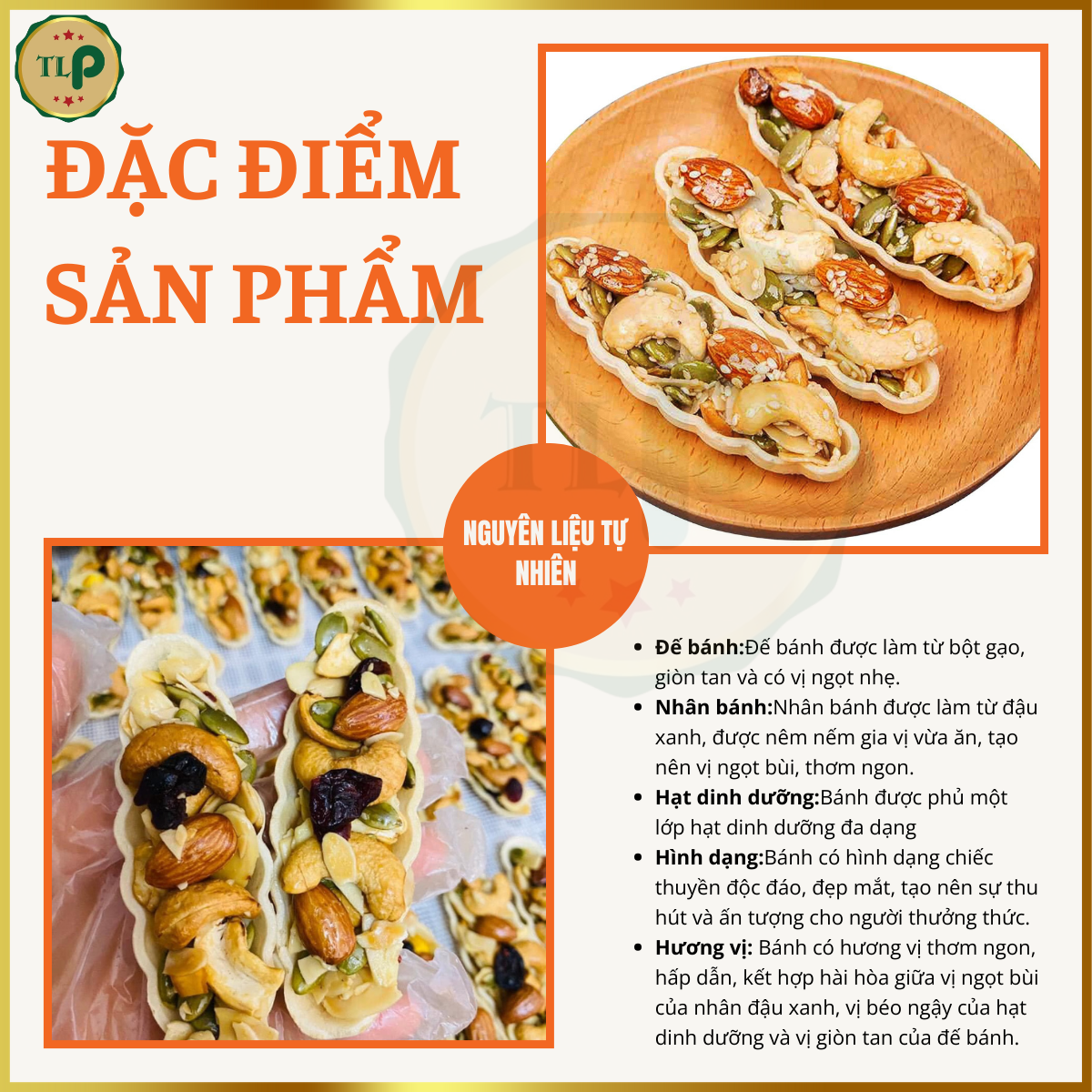 BÁNH THUYỀN MIX HẠT TÂN LỘC PHÁT BỊCH 200G