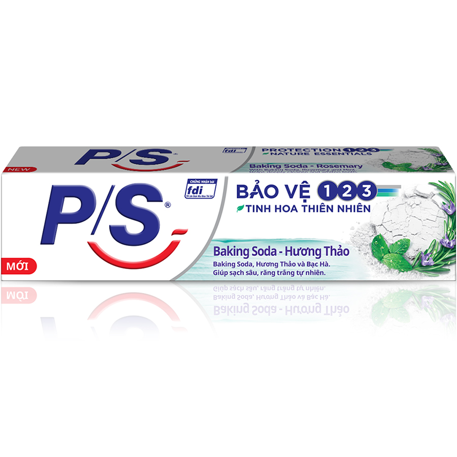 Kem đánh răng P/S Bảo Vệ 123 Baking Soda - Hương Thảo