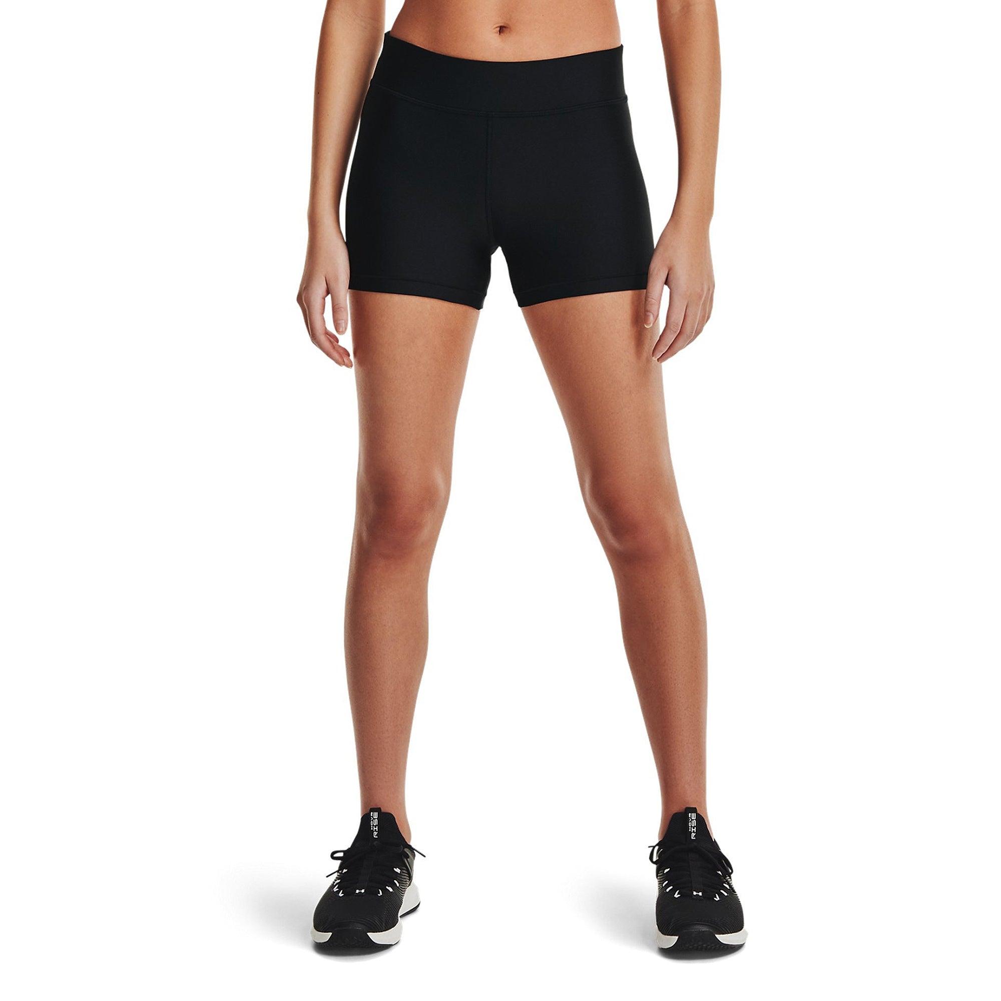 Quần ngắn biker thể thao nữ Under Armour HeatGear Armour - 1360925-001