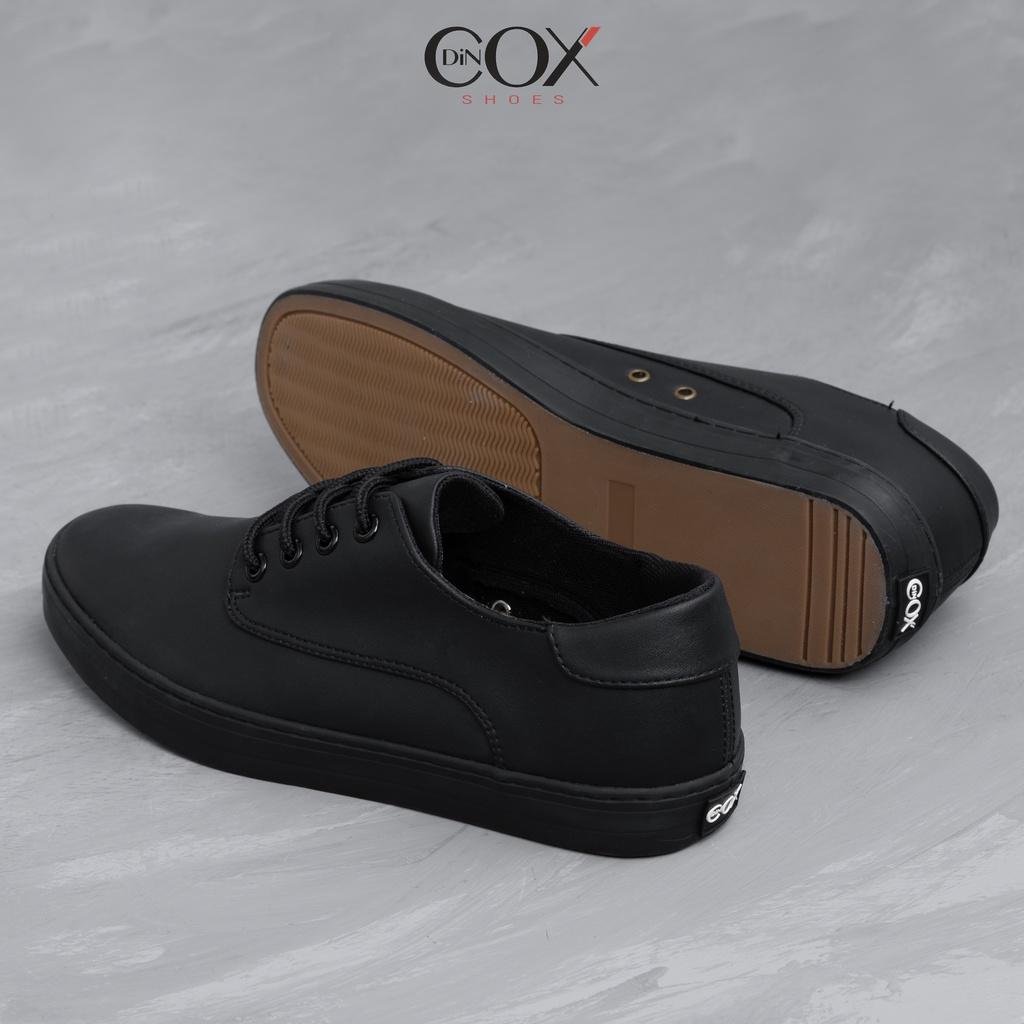 Giày Sneaker Da Nam DINCOX E11 Sang Trọng Lịch Thiệp Black