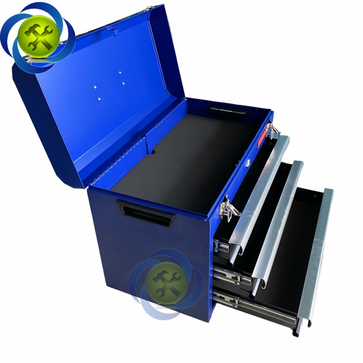 Thùng đồ nghề sắt ba ngăn kéo Workpro WP282006 kích thước 510x265x350mm