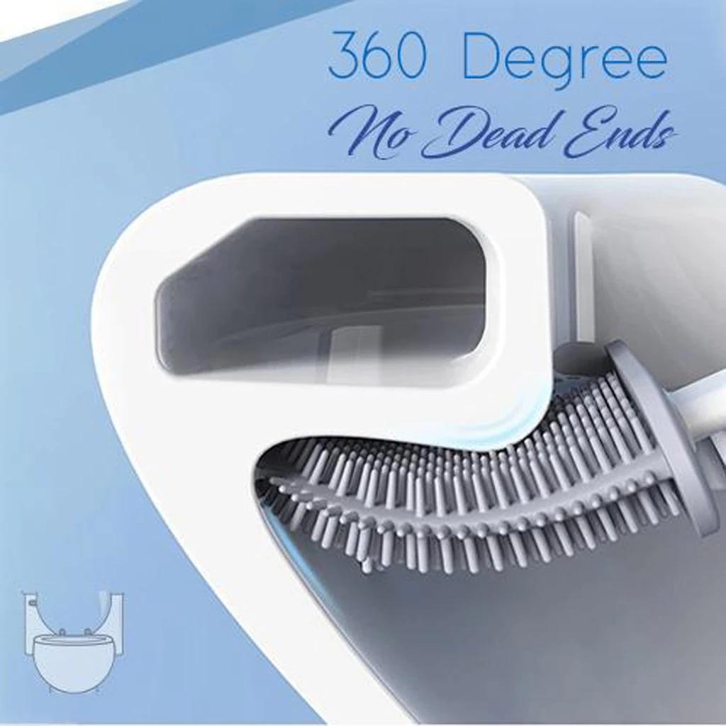 Bàn Chải Vệ Sinh Toilet Cán Dài Chống Trượt