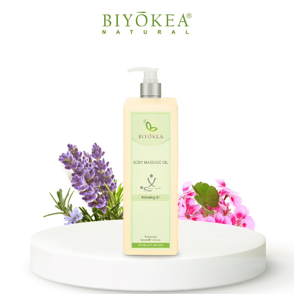 Dầu Massage Body  Biyokea - Relaxing B1 (thư giãn) - 1000ml