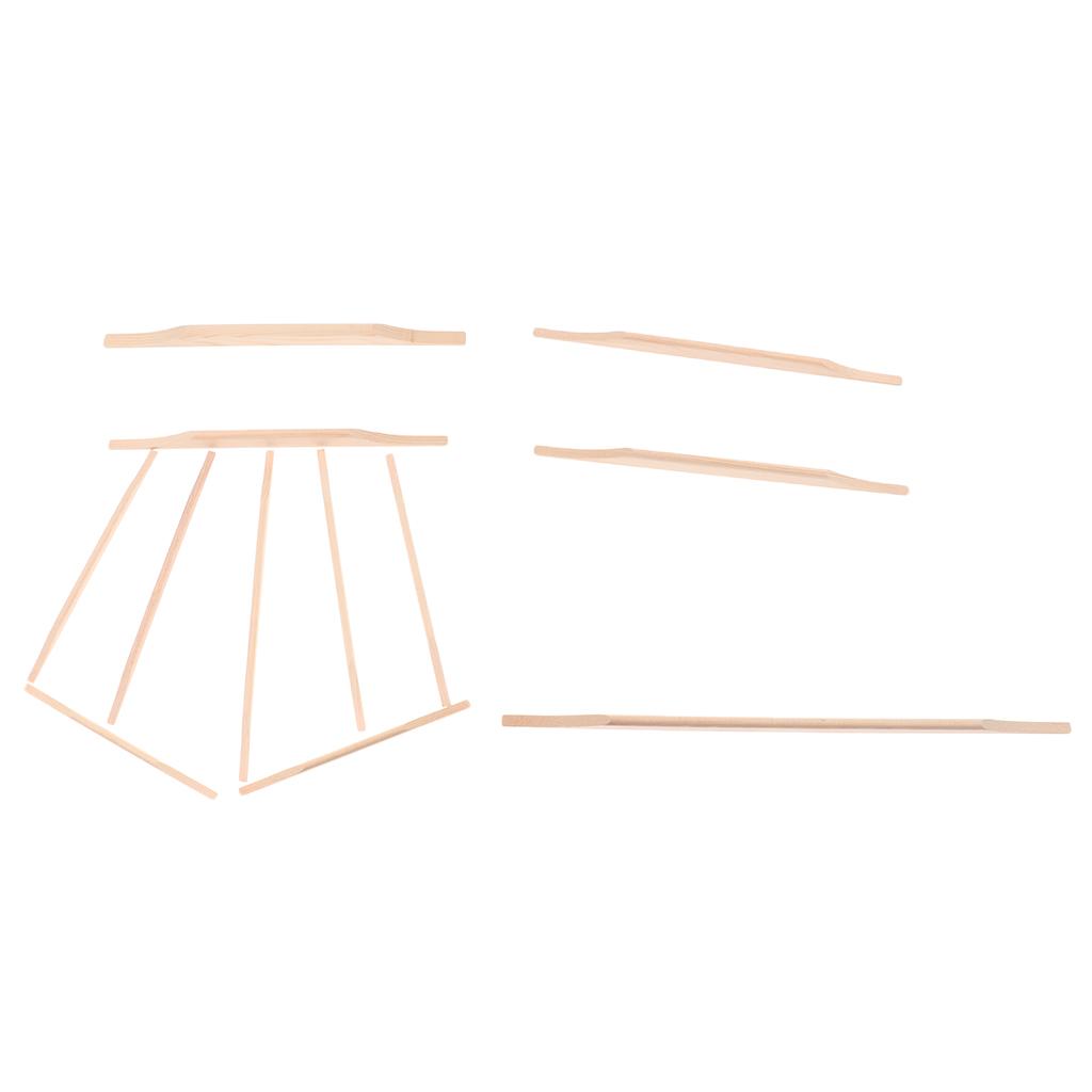 Sunnimix DIY Acoustic Nẹp Gỗ Bộ Cho Đàn Guitar Làm Phụ Kiện