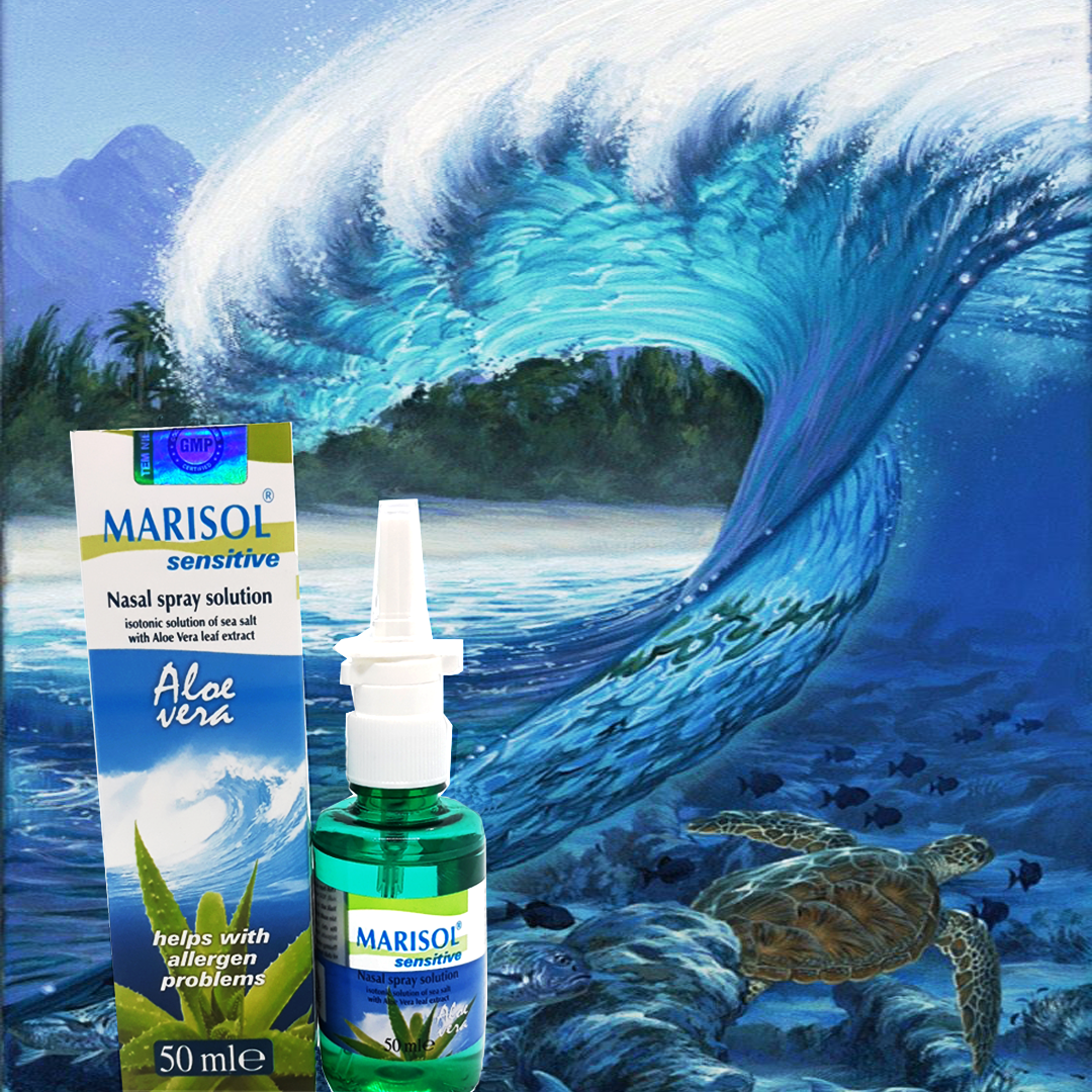 Xịt Mũi Nước Biển Lô Hội Marisol Sensitive  50ML