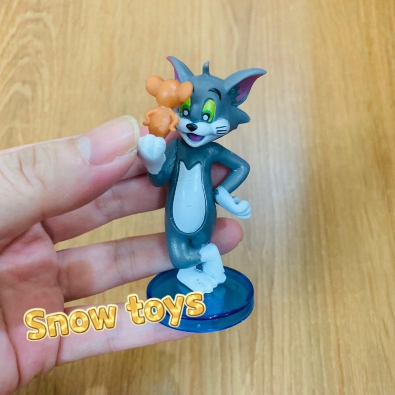 Mô Hình Tom và Jerry - Nhân Vật Hoạt Hình Tom and Jerry - Mèo Tom Chuột Jerry Chó Spike - Cao 2~8cm