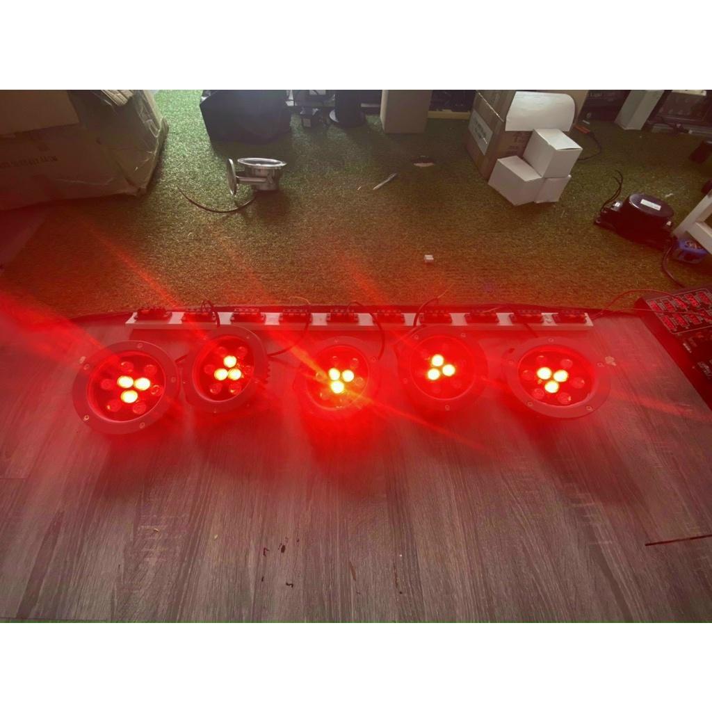 Đèn LED âm nước đế ngồi THEO YÊU CẦU:Đổi Màu/Đỏ/Xanh Lá/Xanh Dương 24V Đèn Dưới Nước, Đèn Trang Trí chiếu bể cá, hồ bơi